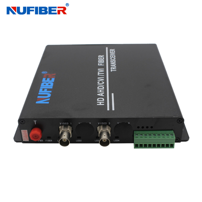 20km 5VDC Fiber Video Converter 2BNC تركيب بسيط