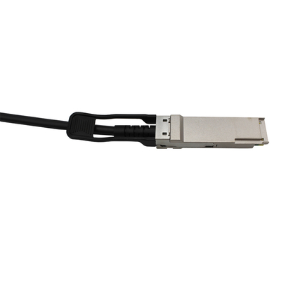 40G QSFP + إلى QSFP + 40G Direct Attach Cable AWG30 AWG24 Copper Twinax